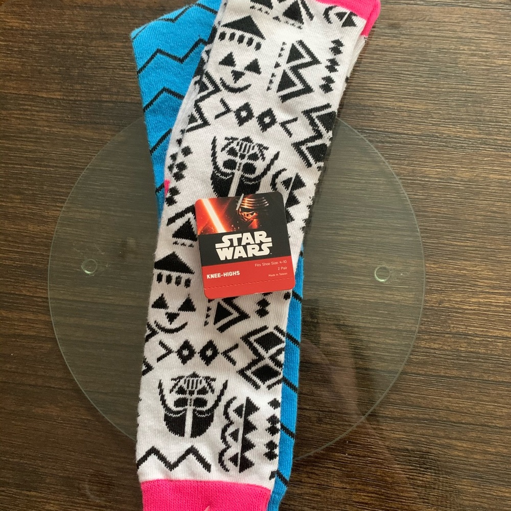 Star Wars knee high socks